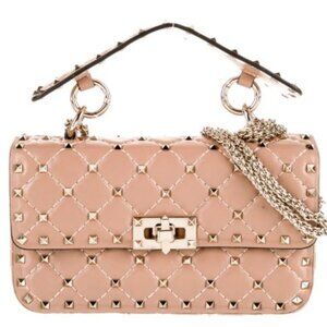 VALENTINO Garavani Rock Stud Spike Handbag - Small NEW !
